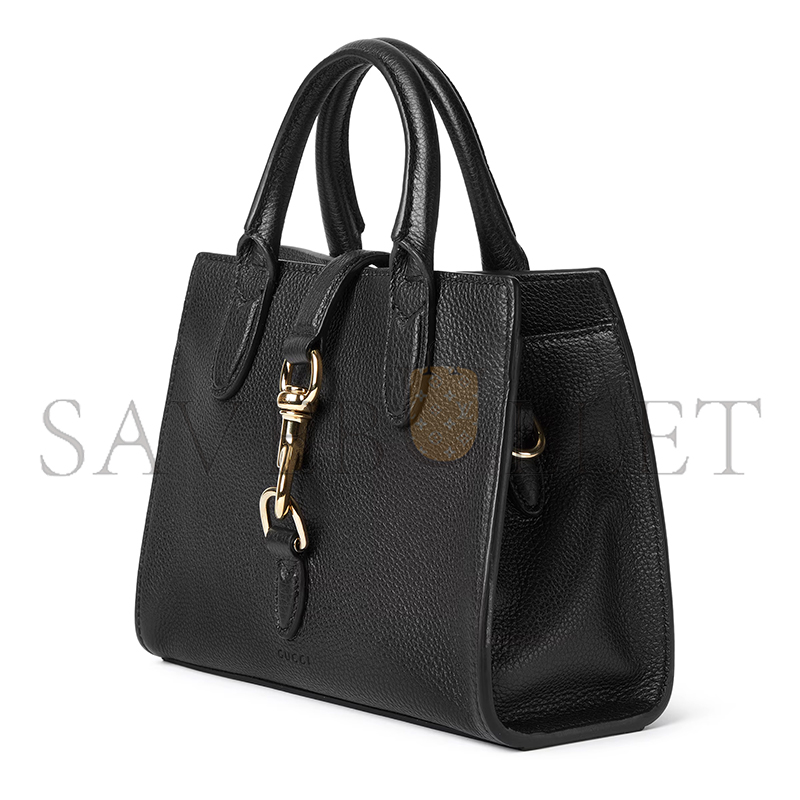 GUCCI SMALL TOTE BAG WITH HOOK CLOSURE 795349 (24*17.5*8.5cm) GUCCI SMALL TOTE BAG WITH HOOK CLOSURE 795349 (24*17.5*8.5cm)